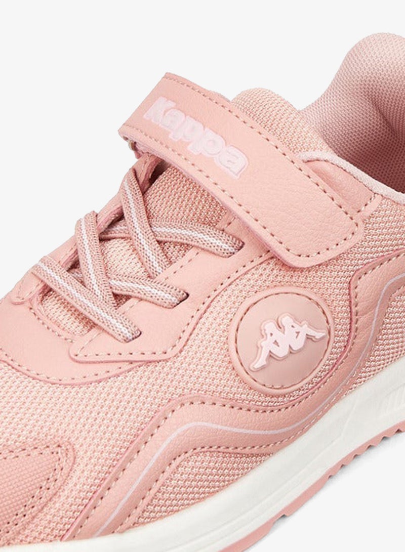 Kappa Girls' Panelled Sports Shoes with Hook and Loop Closure - Image 4