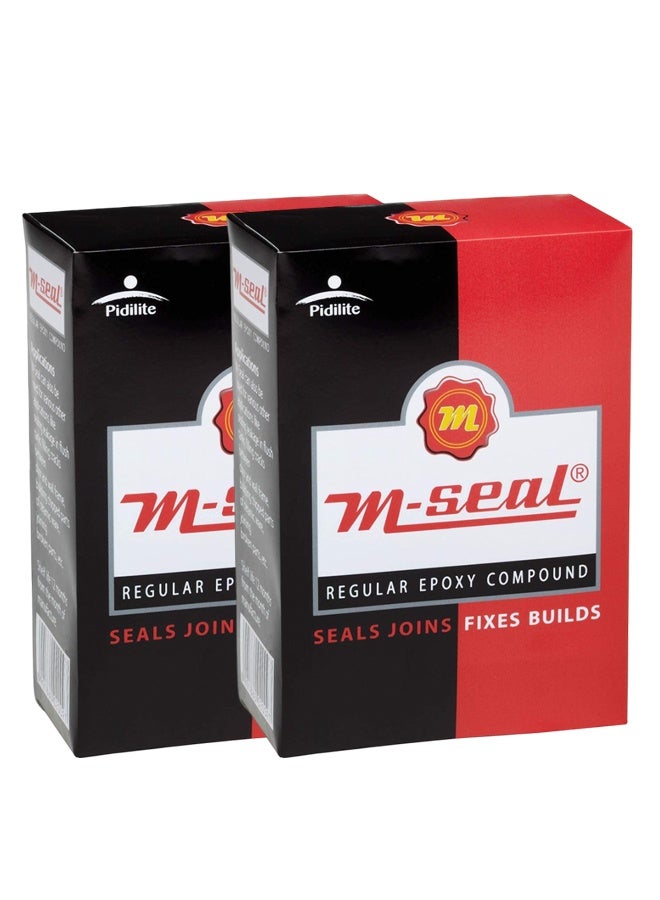 Pidilite 2 pcs Pidilite M-Seal Regular Epoxy Compound, Multipurpose Sealant for Repairing, Sealing and Bonding - Image 1