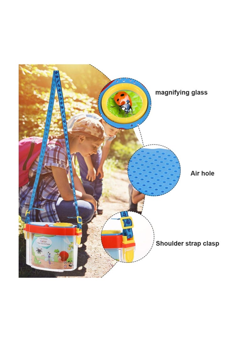 SOLARAE Bug Catcher Box, Insect Explorer Toy, Kids Insect Bug Container, Kids Magnifier Kit, BackYard Bug Container Toy to Catch and Observe, for Outdoor Adventure Camping, Observe Outdoor Explorer Kit - Image 3