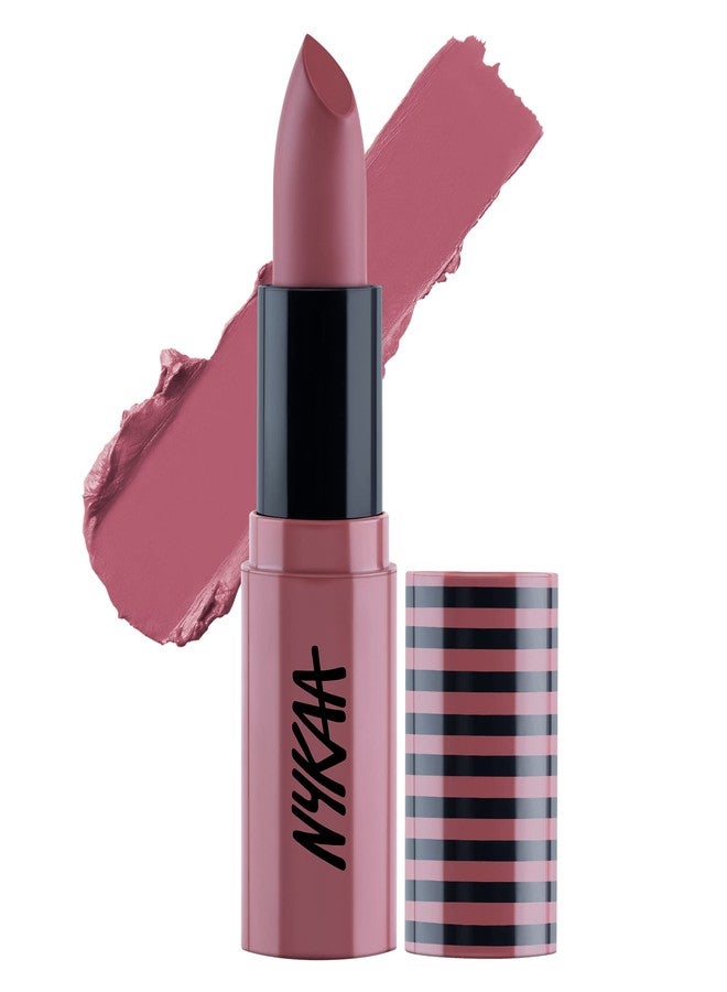 Nykaa أحمر شفاه مات كريمي من نايكا كوزمتيكس - لون شفاه طويل الأمد للنساء - أحمر شفاه خفيف الوزن بملمس مخملي - جاهز للعبة - 0.1 أونصة - Image 1