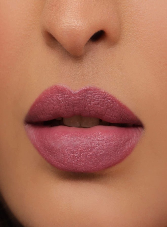 Nykaa أحمر شفاه مات كريمي من نايكا كوزمتيكس - لون شفاه طويل الأمد للنساء - أحمر شفاه خفيف الوزن بملمس مخملي - جاهز للعبة - 0.1 أونصة - Image 3