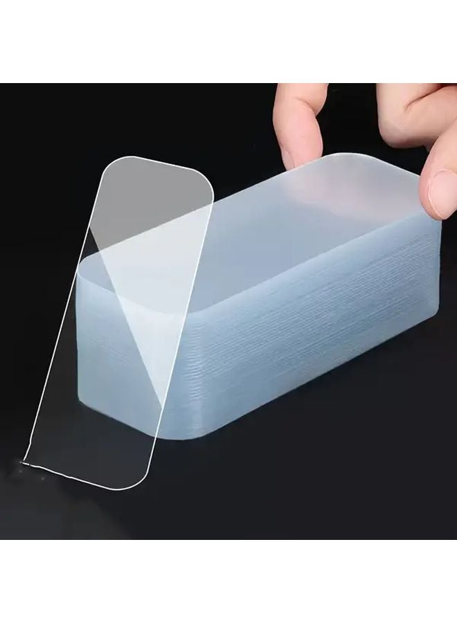 20PCS Rectangle Double Sided Tape Seamless Acrylic High Adhesion Wall Mounting - Image 1
