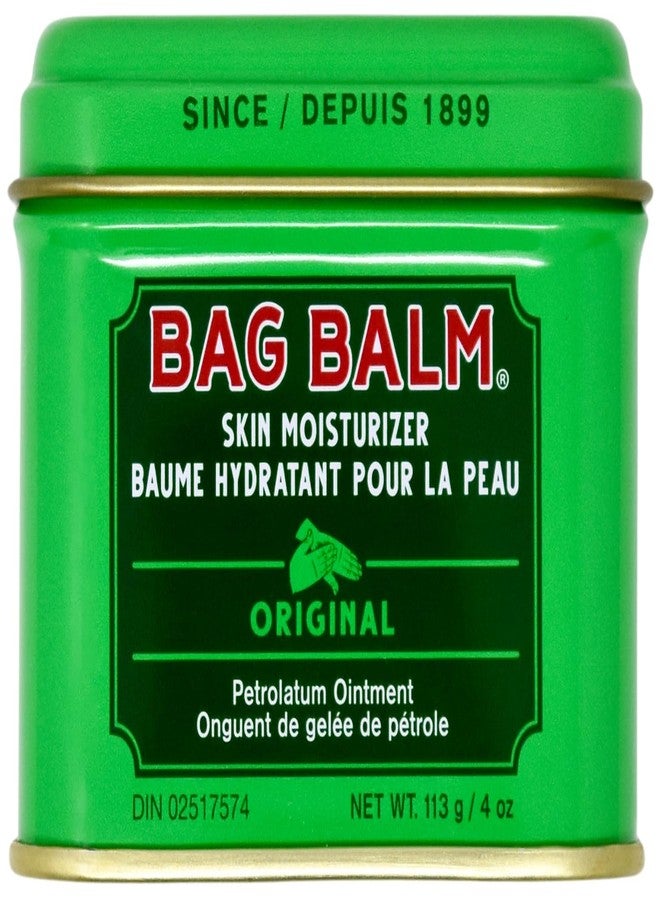 Bag Balm Vermont's Original Moisturizing for Dry Skin, Chapped Lips, Cracked Heels, Dog Paw Pads + More. 118 ml (4 oz Tin (1 - Image 1