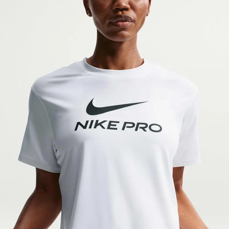 Nike White Women's Pro T-Shirt for Women | Best Price UAE