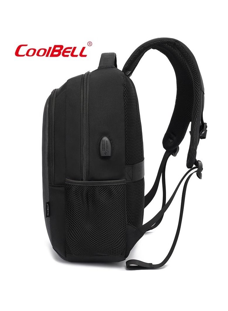 CoolBELL CoolBell CB8237-15.6in Laptop Backpack, Fashion Men Women Upscale School Work Picnic Travel Waterproof Backpack - Image 4