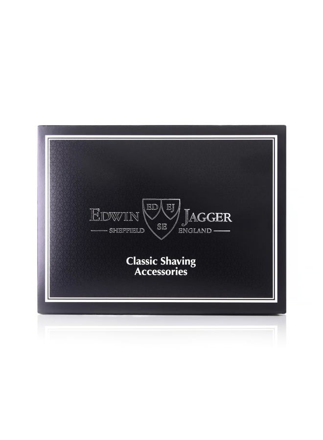 Edwin Jagger RN116 Porcelain Shaving Bowl for Men for Shaving Soap or Shaving Cream (Black) - Image 5