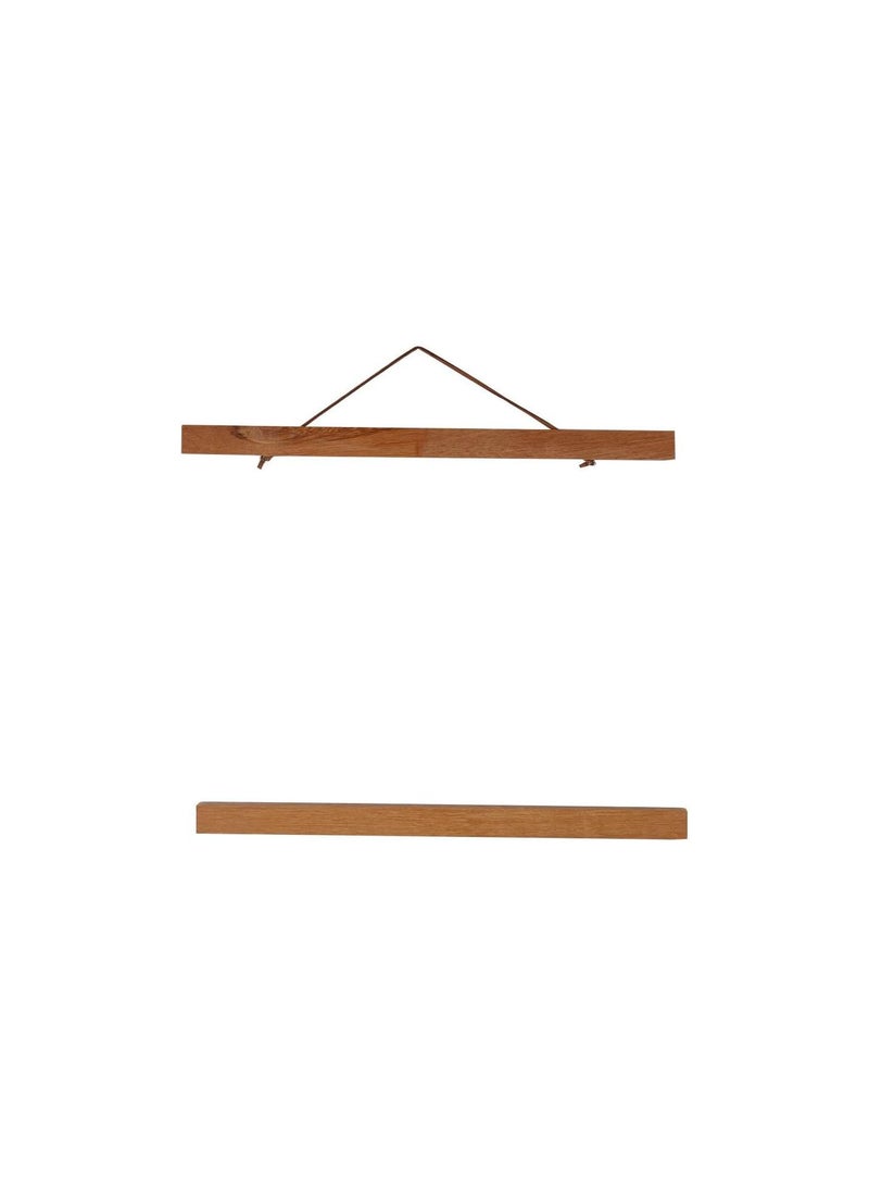 GGOOT Poster Frame, 8 11 16 20 Inch Magnetic Poster Hanger Wooden Photo Hanger for Posters Photos Pictures Prints (16 inch) - Image 1
