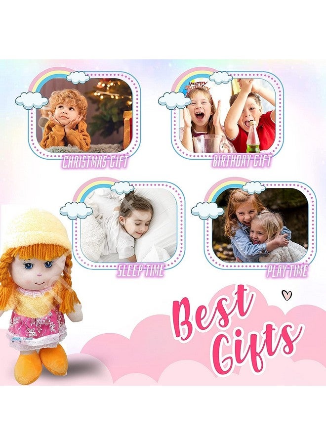 FunBlast 30 Cm Super Soft Stuffed Girl Doll - Polyfill Washable Cuddly Soft Plush Toy (Multicolor) - Image 5