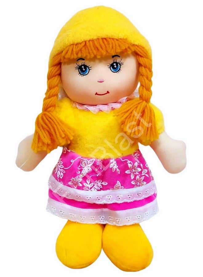 FunBlast 30 Cm Super Soft Stuffed Girl Doll - Polyfill Washable Cuddly Soft Plush Toy (Multicolor) - Image 1