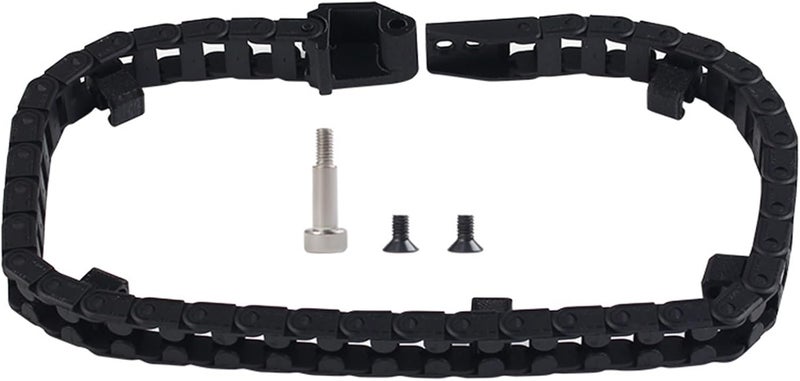 مجموعة إكسسوارات طابعة K1Max Open Drag Chain لطرازات سلسلة K1s مع مسامير وسلسلة نايلونية - Image 1