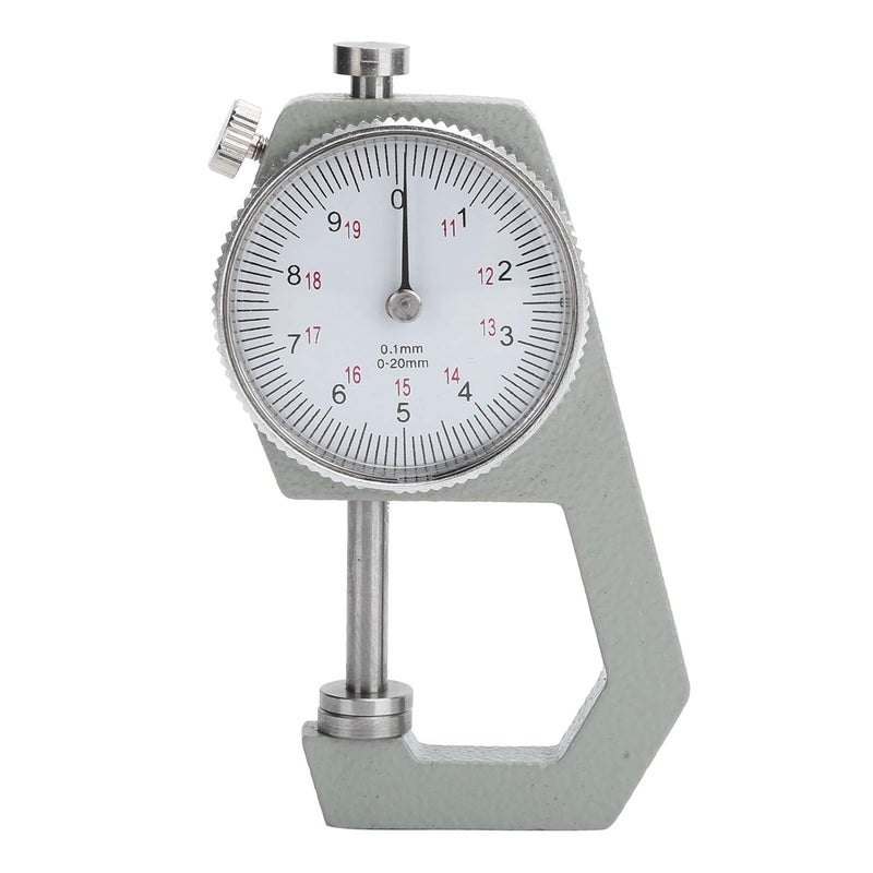 مقياس السُمك المحمول 0-20 مم، جهاز اختبار عالي الدقة للمجوهرات والساعات والورق والمعادن - Image 2