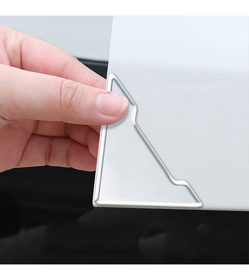 Transparent Car Door Corner Protection Stickers 8pc Scratch Resistant Universal Set - Image 5
