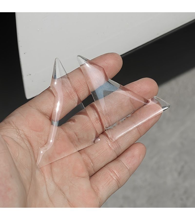 Transparent Car Door Corner Protection Stickers 8pc Scratch Resistant Universal Set - Image 3