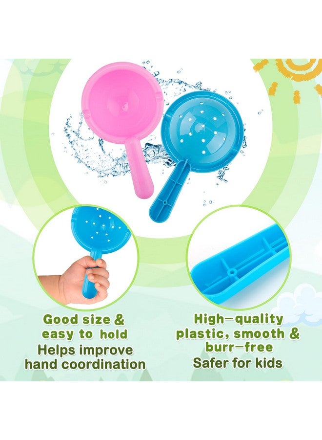 Biubee Bath Toys for Toddlers Age 1-3 - Baby Bath Tub Swimming Pool Water Table Toys, Easy to Clean, Mold Free Water Toys Fun Tactile Training Newborn Gifts, 3 Pack (Yellow) - Image 5