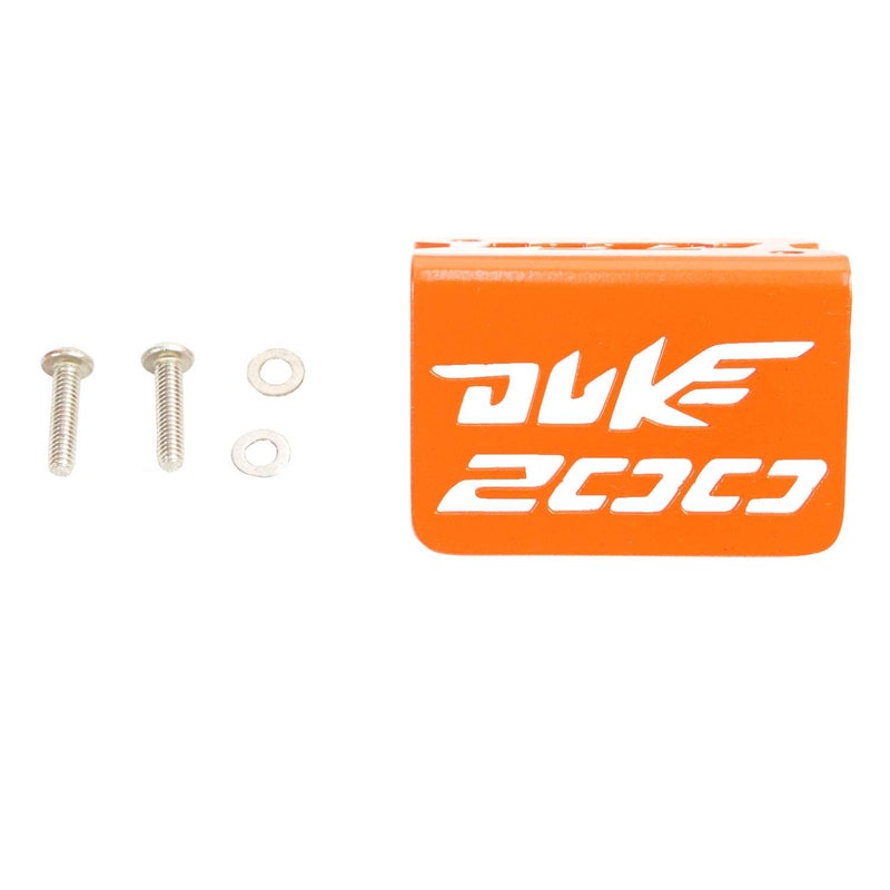 Genericc Autobrand - Front Disc Brake Fluid Reservoir Cap Cover Guard Protector for KTM All Model (Orange KTM Duke 250) - Image 2