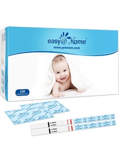 Easy@Home Ovulation Test Strips (100-pack) Value Pack, Reliable Ovulation Preditor Kit and Fertility Test, 100 Tests  - Image 1