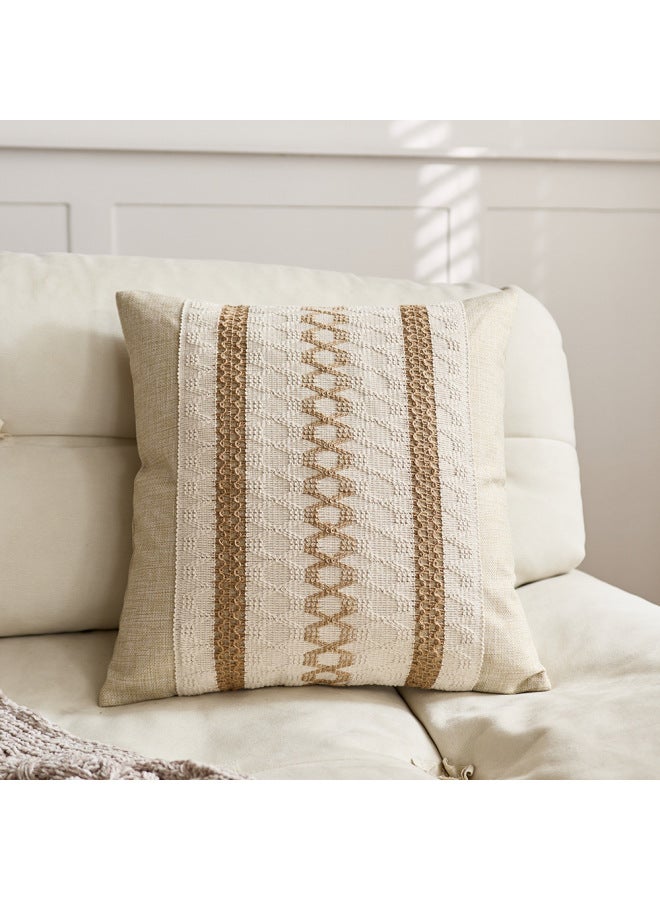 Pillow Case Cotton And Linen Style Country Homestay Decorative Soft Bag Cushion Living Room Pillow Sofa Pillow Customized