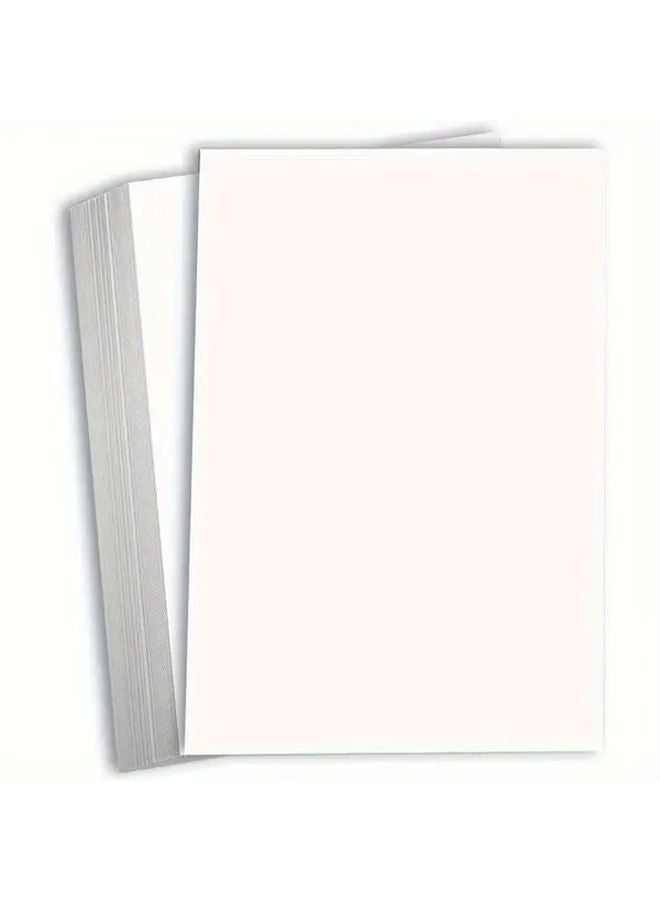 100 ورقة ورق طباعة A4 نهائها أملس للطباعة المكتبية مسودات الطلاب المشاريع الفنية - Image 4