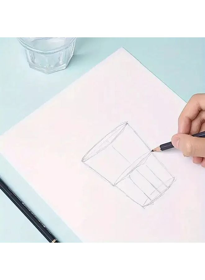 100 ورقة ورق طباعة A4 نهائها أملس للطباعة المكتبية مسودات الطلاب المشاريع الفنية - Image 5