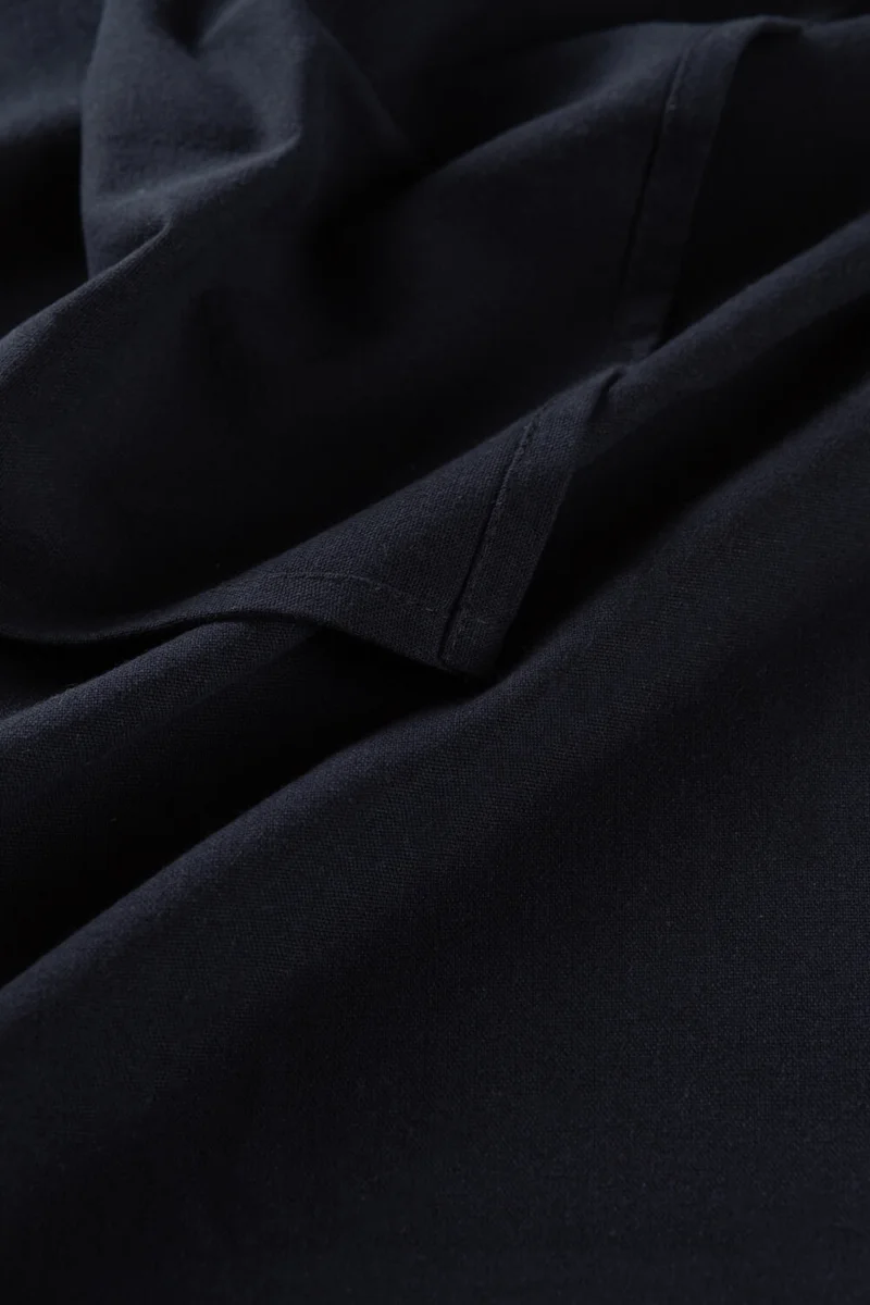 ويلستيل 6 Pack Premium Linen Black Napkins 40 x 40