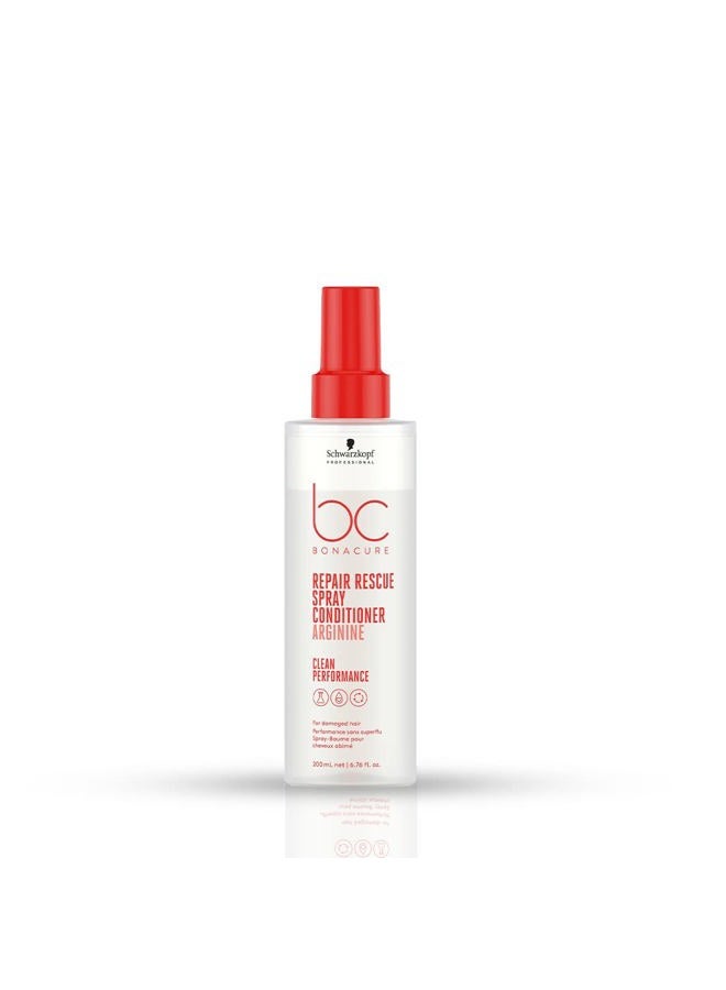 Schwarzkopf BC BONACURE Peptide Repair Rescue Spray Conditioner, 6.7-Ounce - Image 1