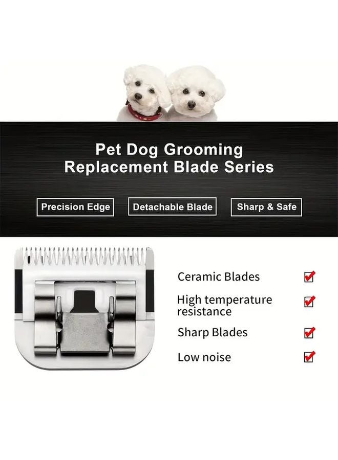 4FC 9 5mm Dog Grooming Clipper Replacement Blade Compatible With Wahl Andis A5 KM Series - Image 5