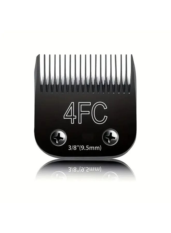 4FC 9 5mm Dog Grooming Clipper Replacement Blade Compatible With Wahl Andis A5 KM Series - Image 1
