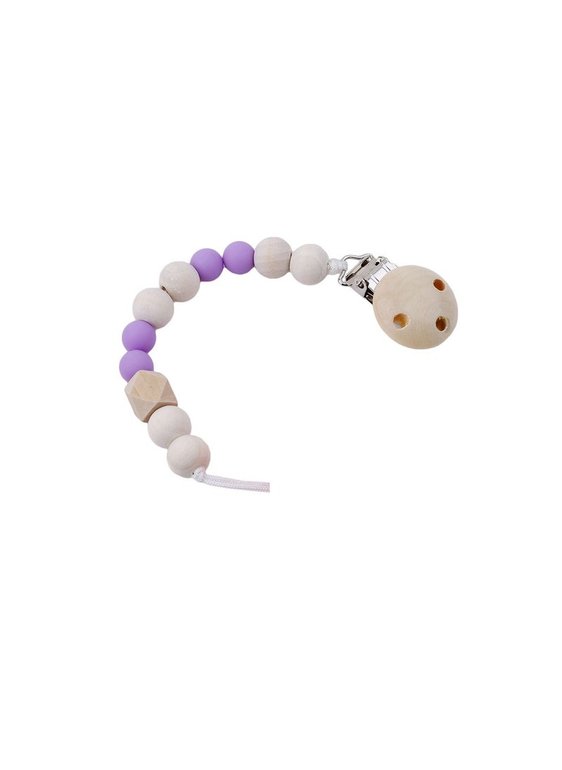 TOT TOT Pacifier Clips Non-toxic Soother Clips (Purple) 