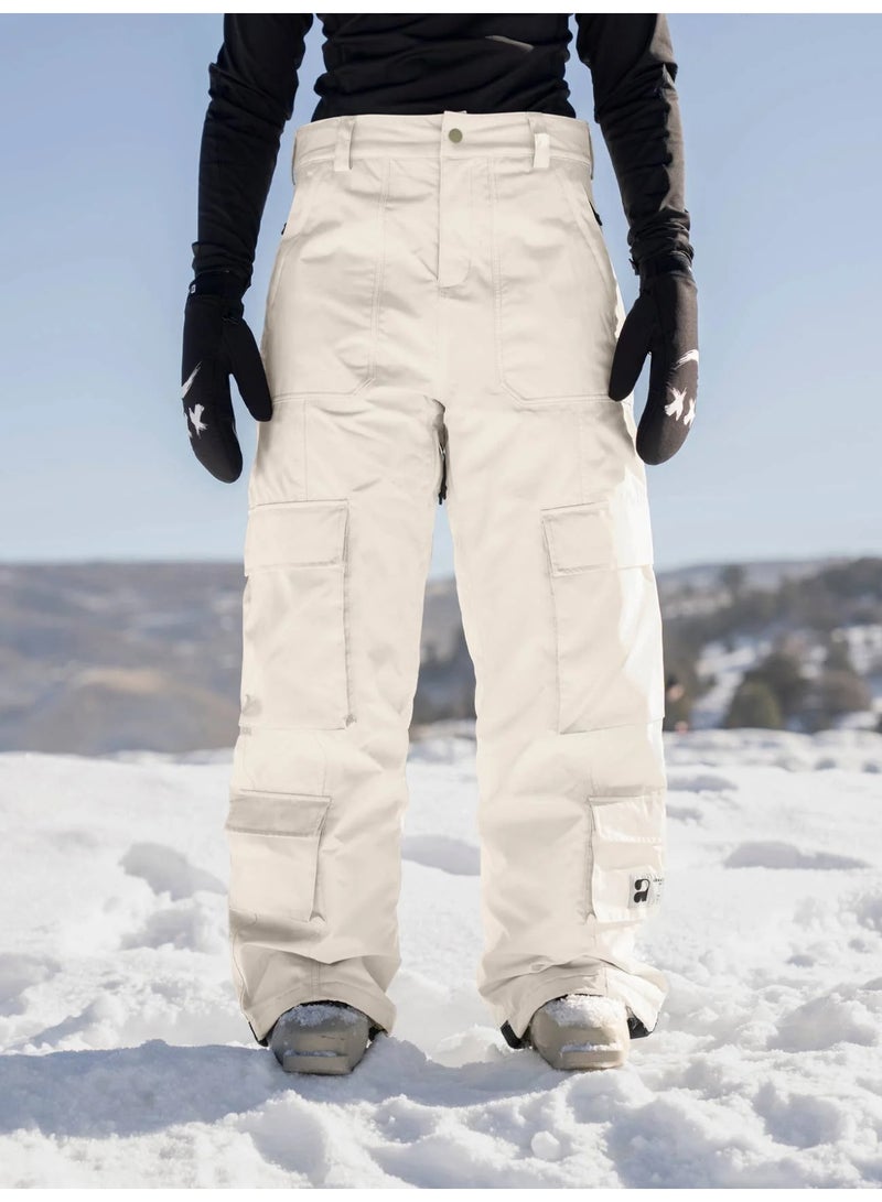 ARMADA Mula 2L Insulated Snow Pant-Cream - Image 2