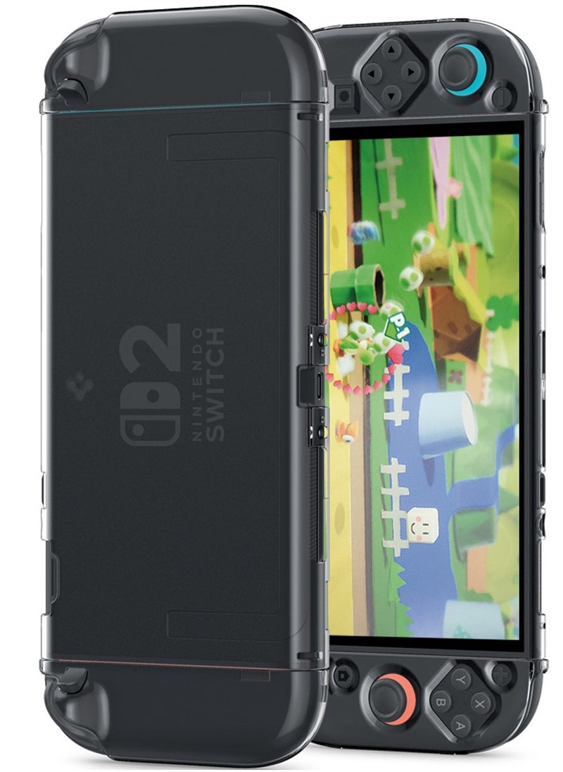 Spigen Air Fit Nintendo Switch 2 Case Cover (2025) Slim Design Clear Case with Detachable Joy-Con - Crystal Clear  - Image 1