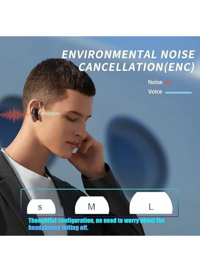 Topleo Language Translator Earbuds, Two Way Voice Translator for 144 Languages, Instant Online Translator, Voice Translation with APP, for Travel, Business, Portable Voice Translator for iOS, Android, White  - Image 5