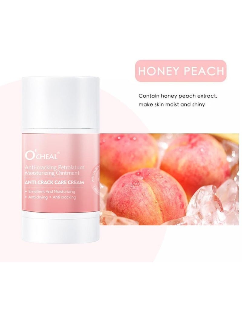 OCHEAL Anti Cracking Petrolatum Moisturizing Ointment Anti Drying Anti Crack Care Cream for Foot Hand and Lips Cracked Repair Body Cream Cracked Feet Cream Repair and Softens Skin Moisturizer 40g - Image 2