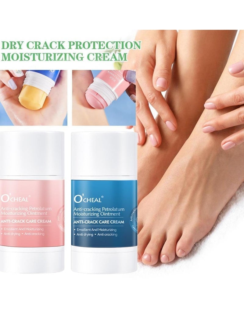 OCHEAL Anti Cracking Petrolatum Moisturizing Ointment Anti Drying Anti Crack Care Cream for Foot Hand and Lips Cracked Repair Body Cream Cracked Feet Cream Repair and Softens Skin Moisturizer 40g - Image 3
