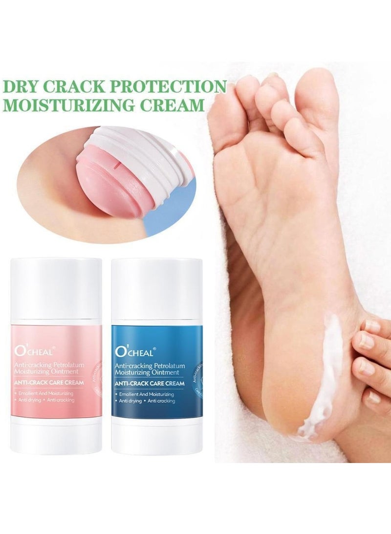 OCHEAL Anti Cracking Petrolatum Moisturizing Ointment Anti Drying Anti Crack Care Cream for Foot Hand and Lips Cracked Repair Body Cream Cracked Feet Cream Repair and Softens Skin Moisturizer 40g - Image 4