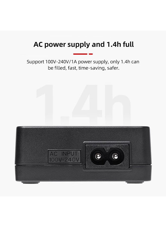 Godox - VC26T 3-slot Battery Charger for V1/ V860III Series Flash Speedlite Batteries VB26A/VB26B/VB30 - Image 1