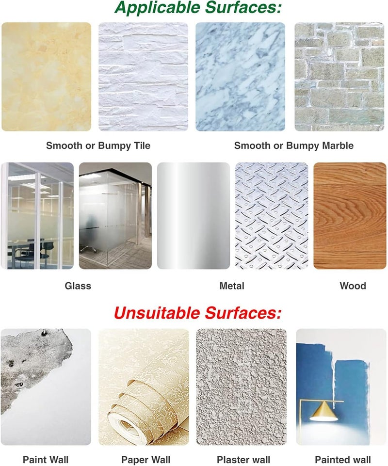 E Street SelfAdhesive Hooks 10 Transparent 10 with DoubleSided Adhesive Pads HeavyDuty NoDrill Wall Hooks for Kitchen Bathroom Strong Hangers for Coat Cloth Towel Keys Pack of 20 - Image 5