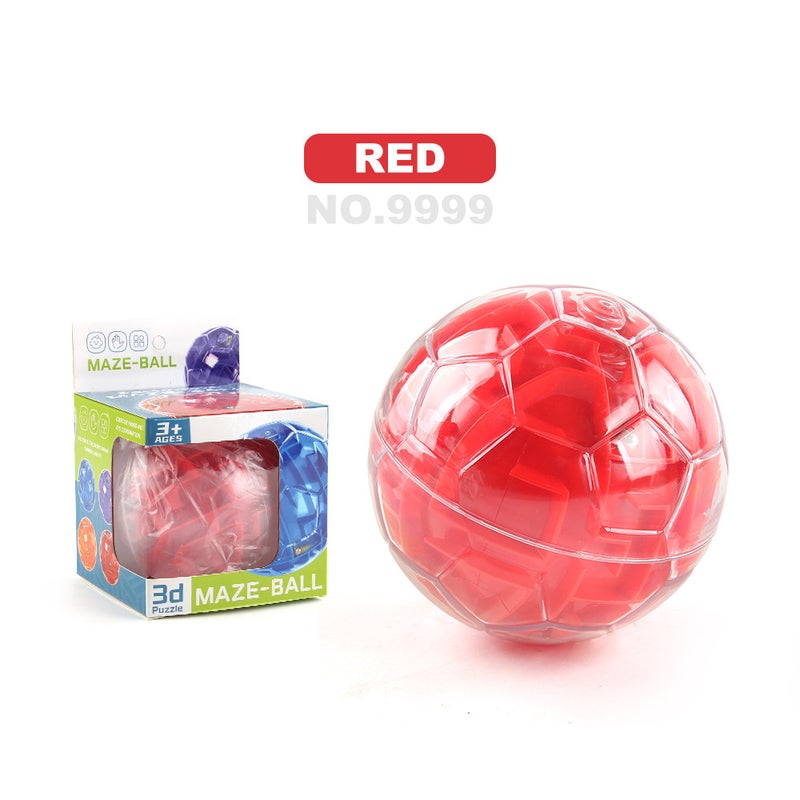 Children'S 3D Puzzle Maze Ball Three-Dimensional Ball Track Concentration Ball Cube Ball Entrance Intelligence Maze - Image 1