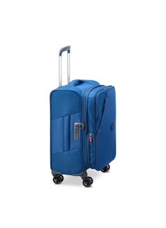 DELSEY Delsey Maringa Expendable Double wheel cabin trolley luggage bag 55cm Blue  - Image 4