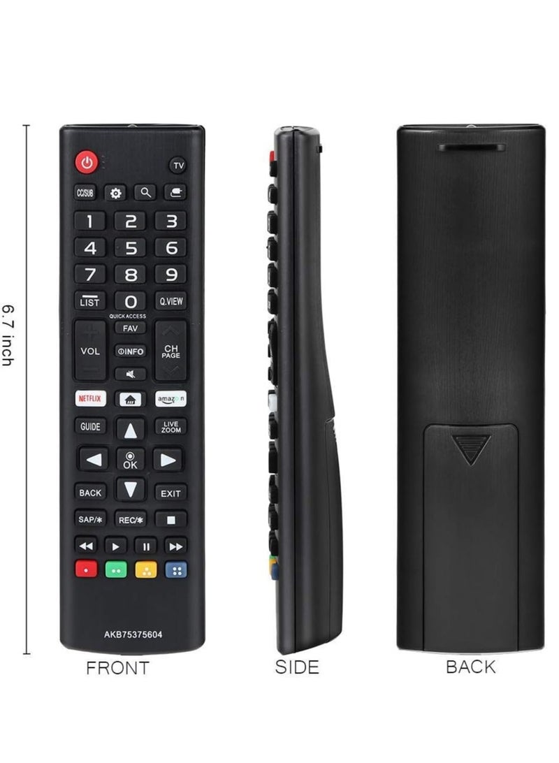ELTRAZONE Remote Control AKB75375604 Compatible for LG AKB75375604 for LG Smart TV 43UK6300PUE 49UK6300PUE 55UK6300PUE 65UK6300PUE 75UK6570PUB 75SK8070PUA 55SK9000PUA A86K6570PUB with battery - Image 5