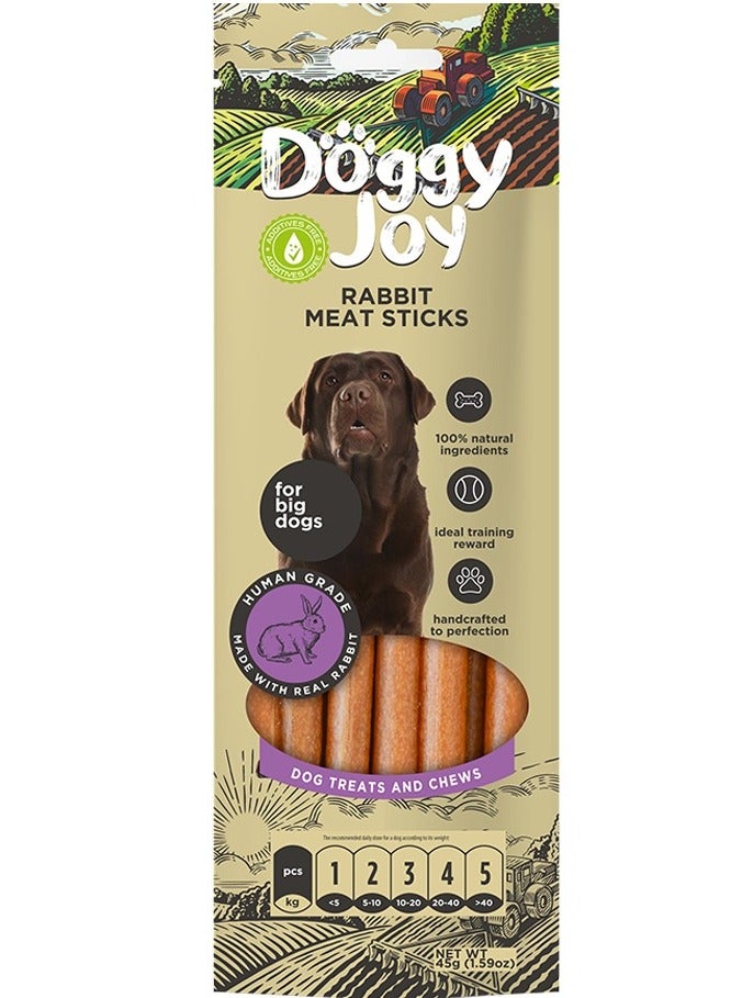 فرح هزلي أصابع لحم أرنب للكلاب 45 جرام