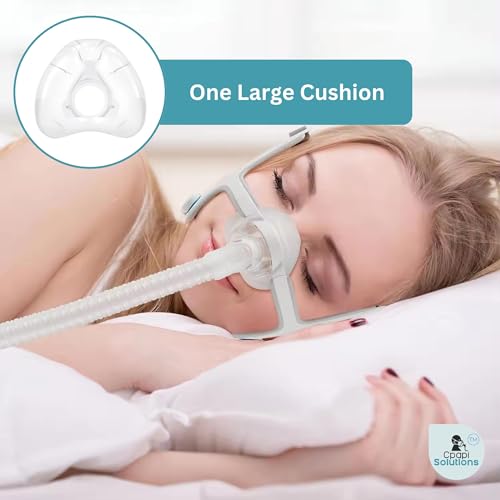 CPAPi Solutions N20 Replacement Cushion – Compatible with AirFit & AirTouch CPAP Nasal Mask (Large) – Soft, Snug Fit, Premium Comfort, Covers Nose, Durable Material - Image 5