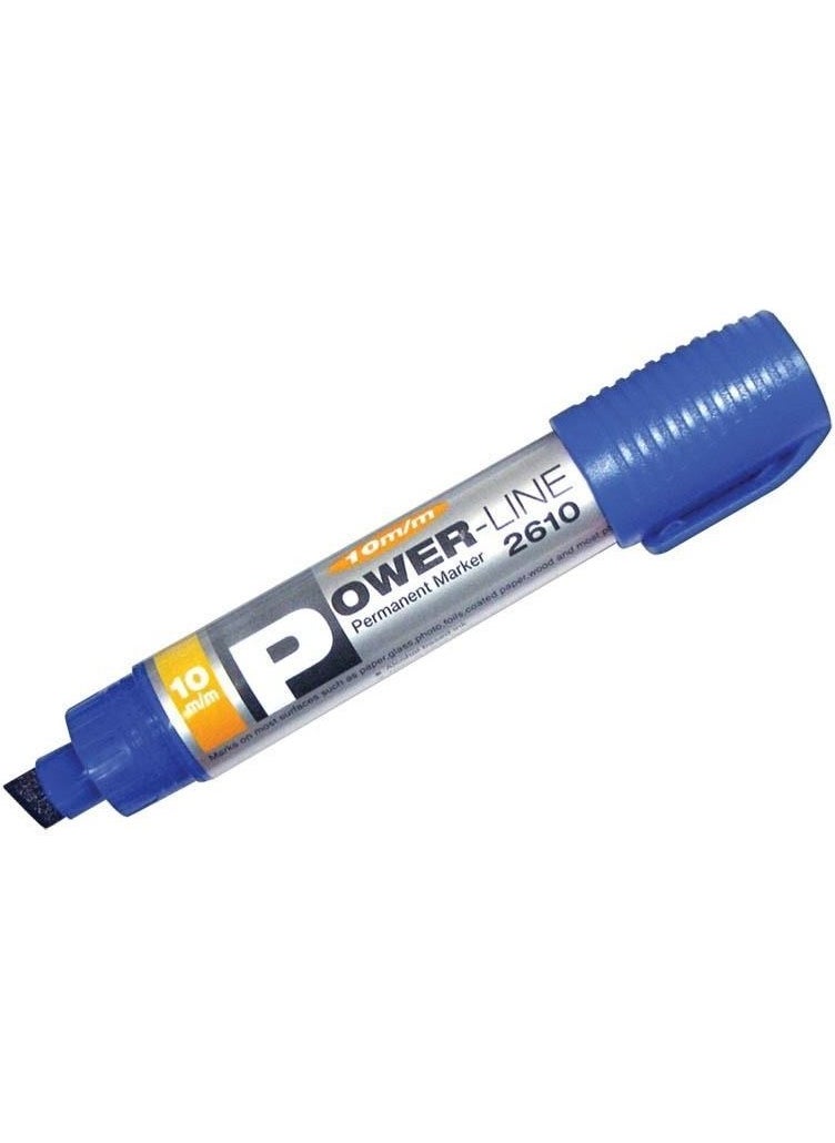 lineplus 2610 Permanent Pen 10 Mm Blue 