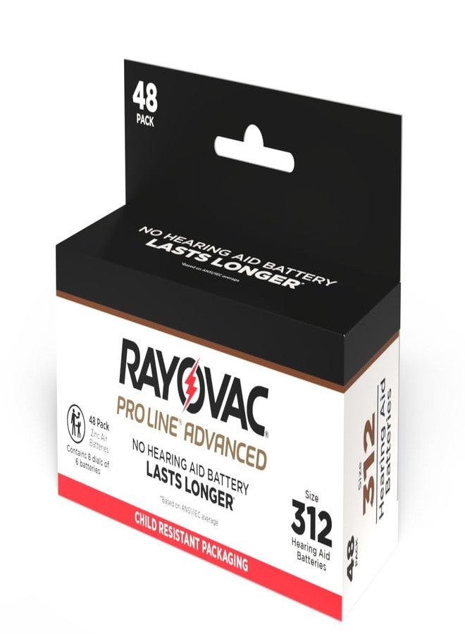 Rayovac Proline Advance Hearing Aid Batteries, Size 312 (96 count) - Image 1