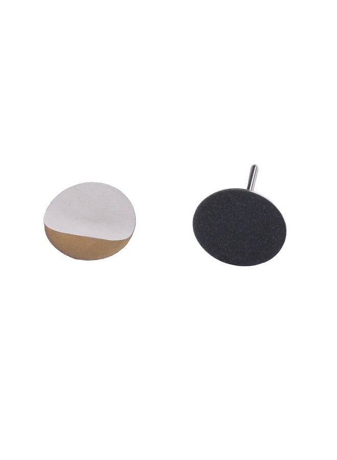 MZCMSL 100Pcs Sanding Paper Discs With Metal Nail Drill Bit,25Mm Pedicure Sanding Disc Bit For Manicure Pedicure,#240 Grit(Fine) - Image 3