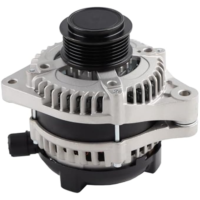 MISIOEK Alternator 12V 135A CW 6-Groove Pulley Compatible 2016-2018 Acura RDX, 2016-2020 TLX & 2013-2017 Honda Accord, 2013-2015 Crosstour, V6 3.5L, Replace 104211-8300 11670N - Image 1