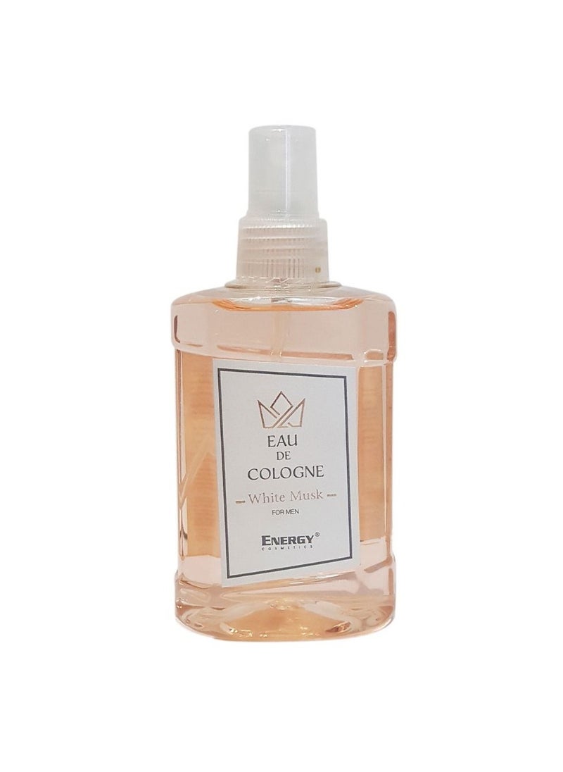 Energy - White Musk Eau De Cologne 250ml - Image 1