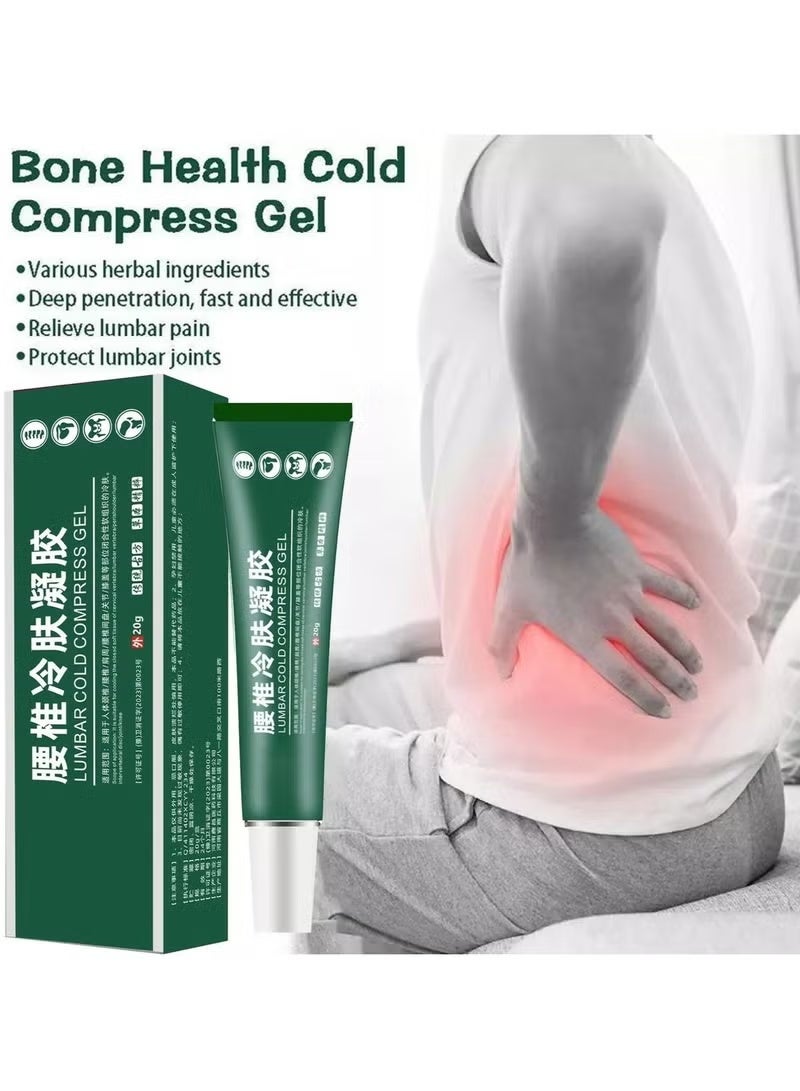 APGAR 2PCS Herbal Joint Pain Relief Gel 20g – Cold Compress for Lumbar, Cervical Spine, Knees & Joints - Image 2