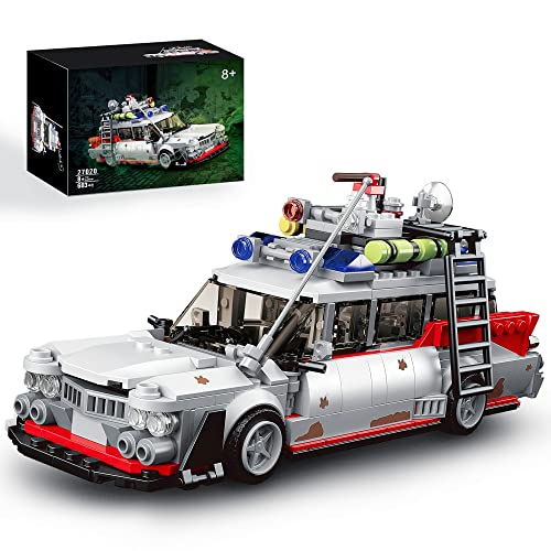 HI-REEKE HIREEKE Buster ECTO1 Building Kit for Adult Ghost Speed Champion Car Creator Building Blocks Toy Set Creator605PCS - Image 1
