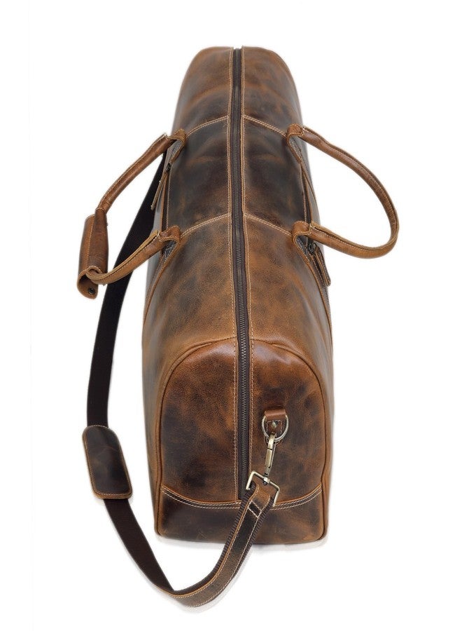 كويرو حقائب سفر جلدية للرجال والنساء، مصنوعة من الجلد الطبيعي بالكامل، مناسبة لرحلات نهاية الأسبوع، حقائب رياضية. - Image 2