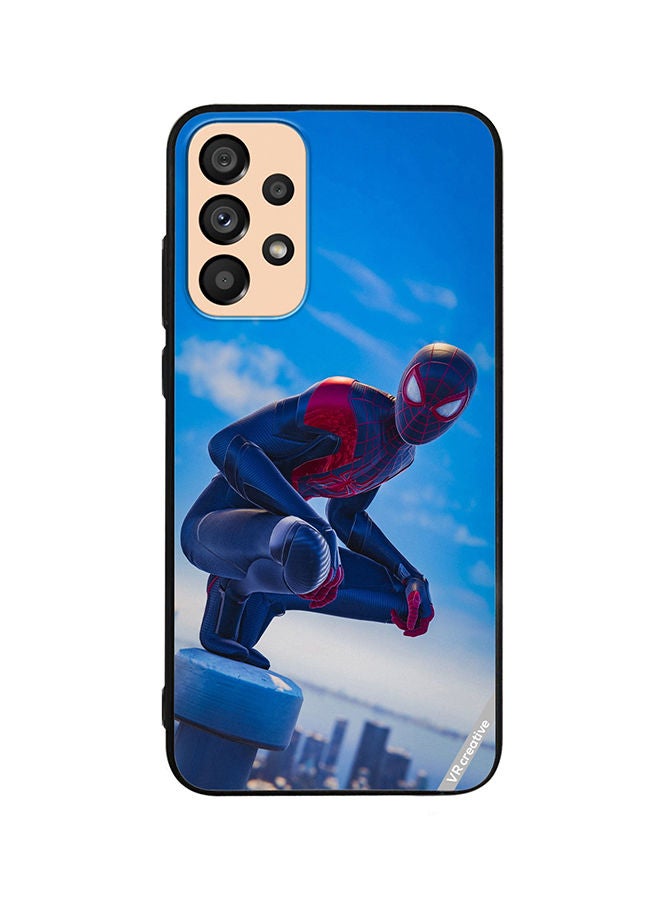 VR CREATIVE Protective Case Cover For Samsung Galaxy A33 5G Spiderman Design Multicolour - Image 1
